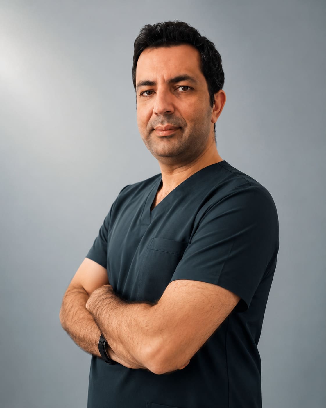 Dr. Pıçak in a clinical setting