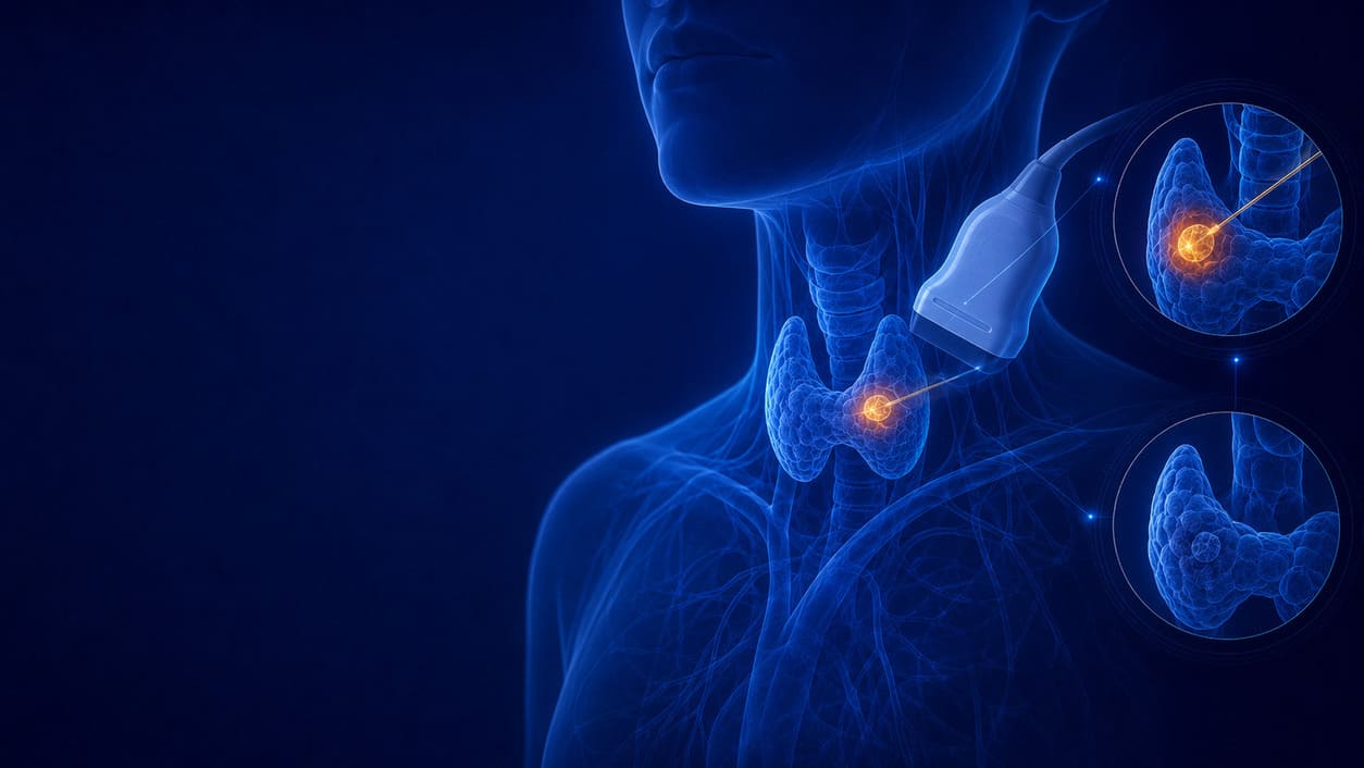 Thyroid Nodule Ablation at Dr. Pıçak's angiography suite in İzmir
